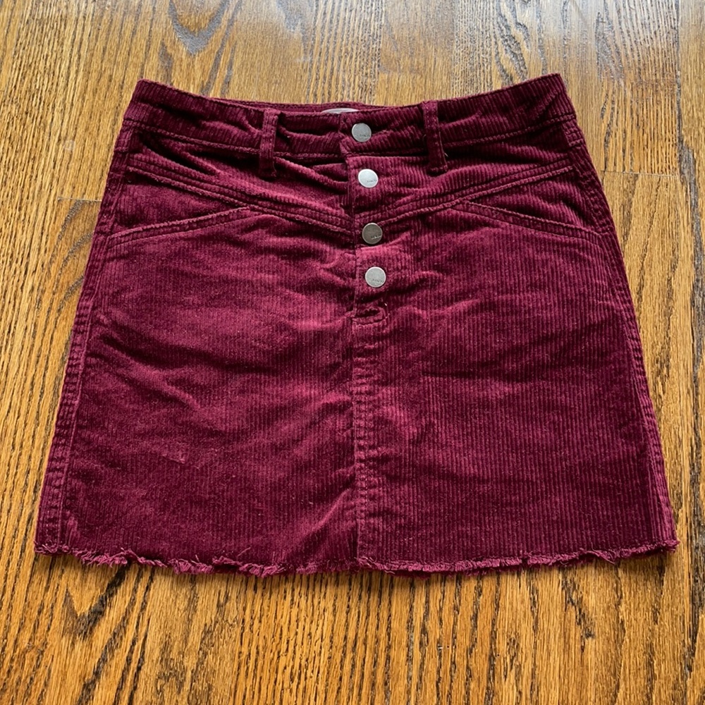 Girls Tractr corduroy mini skirt size 14